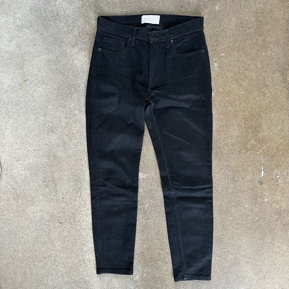 Everlane Denim - Everlane The Ankle Skinny Jean in Black Size 26 Denim Cotton Casual